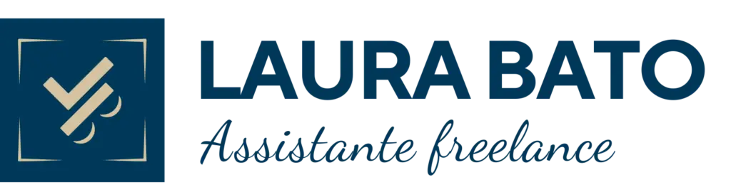 logo Laura Bato assistante freelance